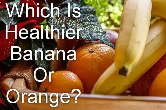 Oranges and bananas