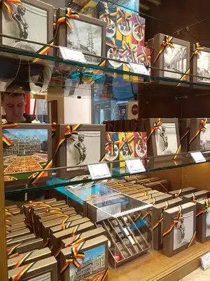 Belgian chocolate shop