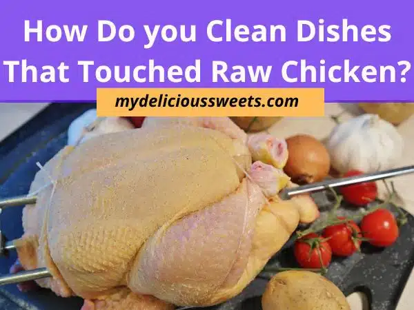Raw chicken prepard for baking with vegetables